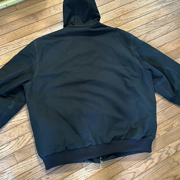 Carhartt Black Duck Active Quilted Flannel Lined Jacket - Picture 5 of 7